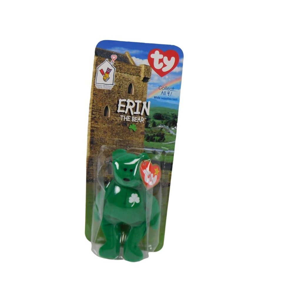Erin The Bear Beanie Teenie Baby McDonads 1999